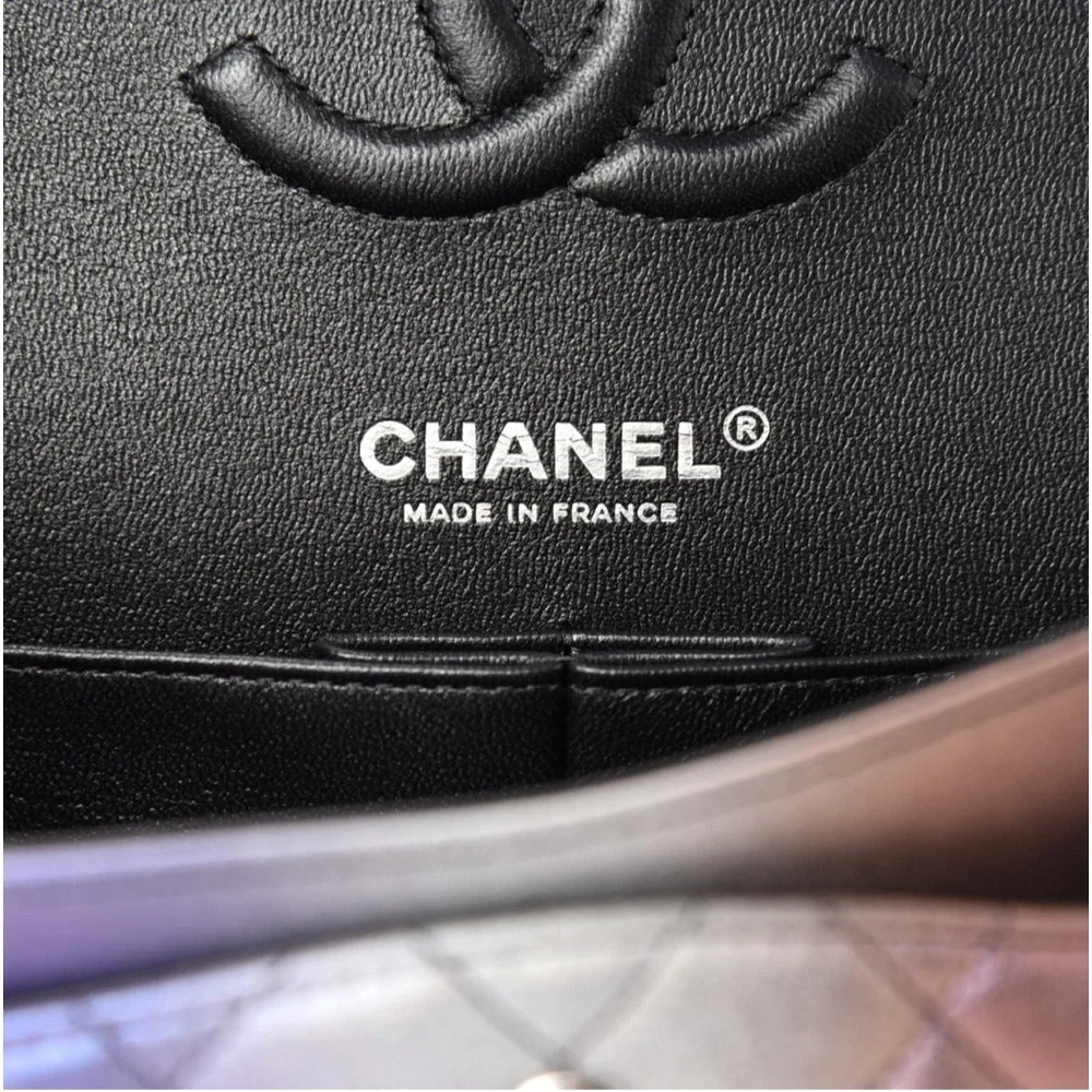 CHANEL Calfskin Quilted Ombre Medium Double Flap Bag - Picture 9 of 11